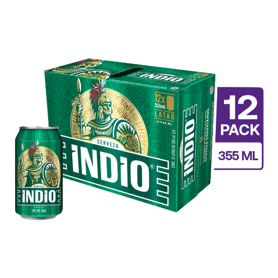 12 Indio Lata 355 ml