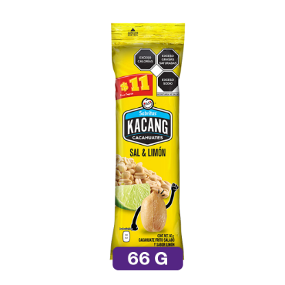 Kacang Sal y Limón 66 g