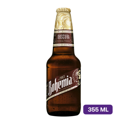 Bohemia Oscura Botella 355 ml