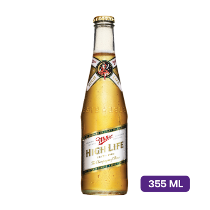 Miller High Life Botella 355 ml