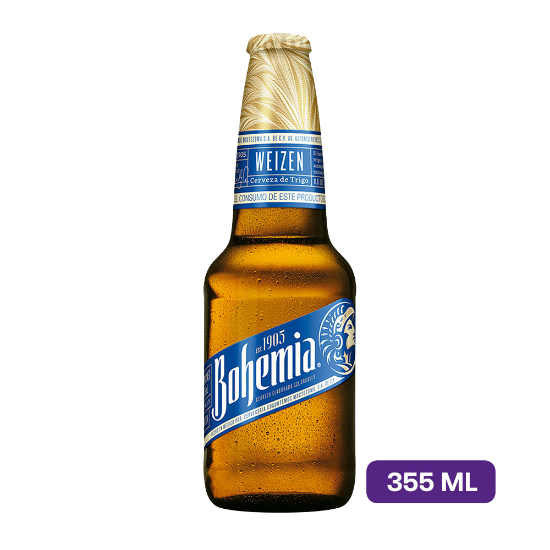 Bohemia Weizen Botella 355 ml