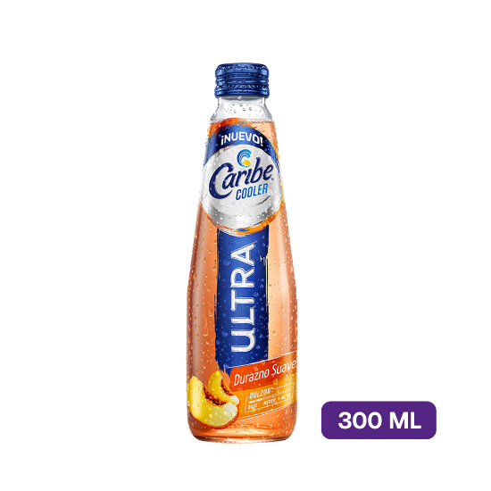 Caribe Cooler Ultra Durazno 300 ml