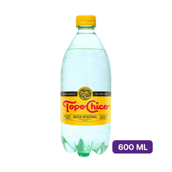 Topo Chico Agua Mineral 600 ml