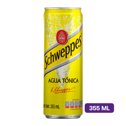 Imagen de Schweppes Agua Tónica Lata 355 ml