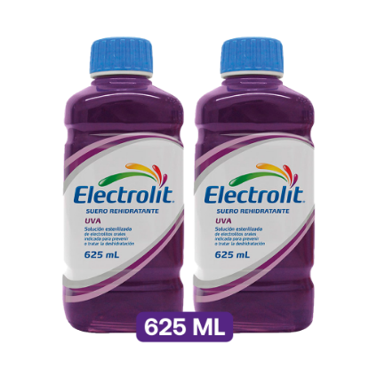 Imagen de 2 Electrolit Uva 625 ml