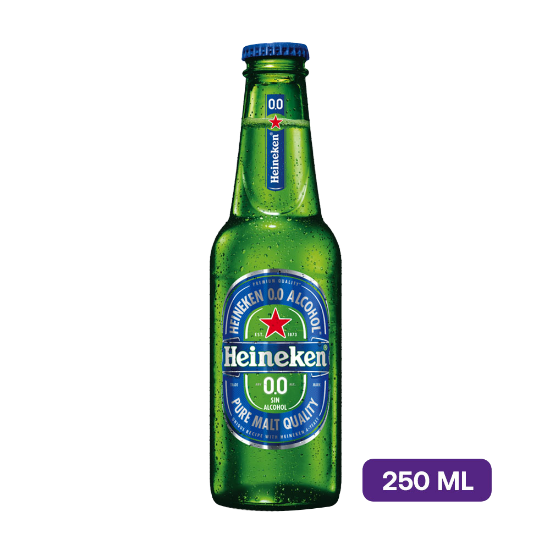 Imagen de Heineken 0.0 Botella 250 ml