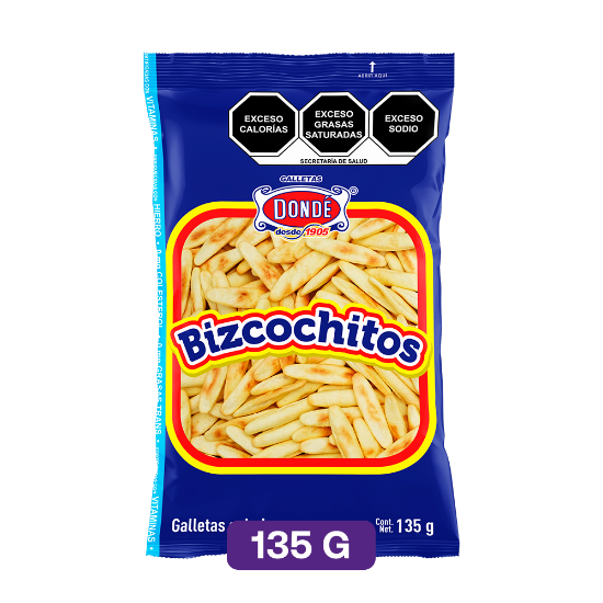 Galletas Bizcochitos 135 g