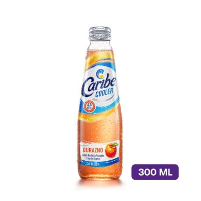 Caribe Cooler Durazno 300 ml