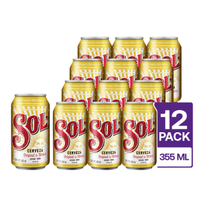 12 Sol Lata 355 ml