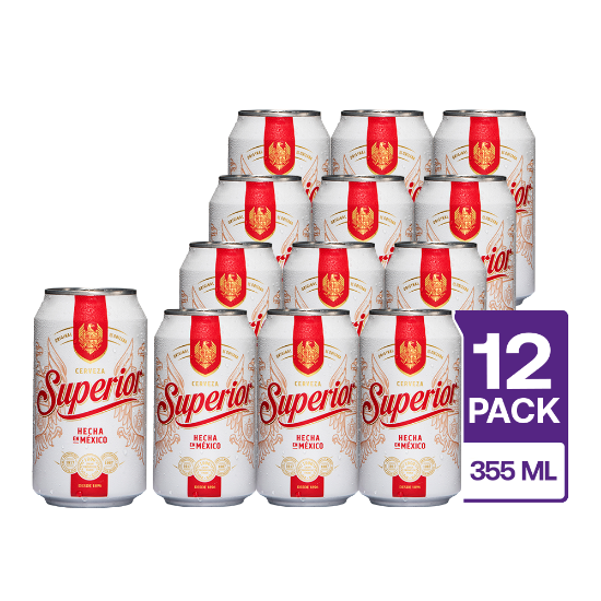 12 Superior Lata 355 ml