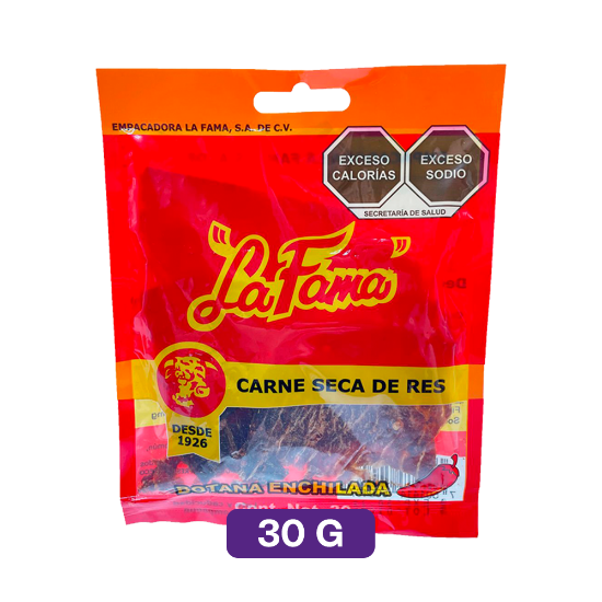 Carne Seca Enchilada La Fama 30 g