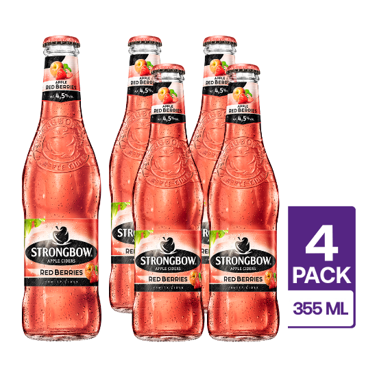 Imagen de 4 Strongbow Red Berries 355ml